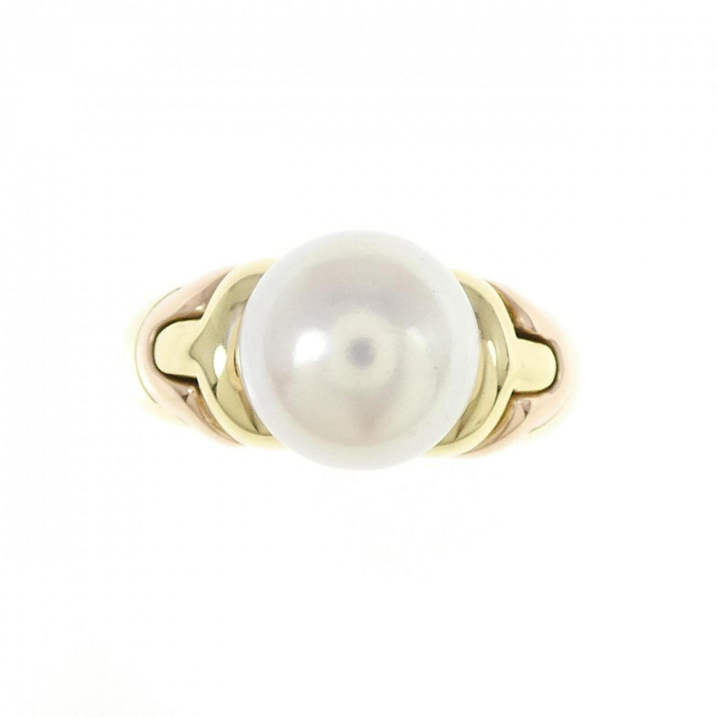 Band Ring 18K Yellow Gold with Akoya Pearl 9.2mm