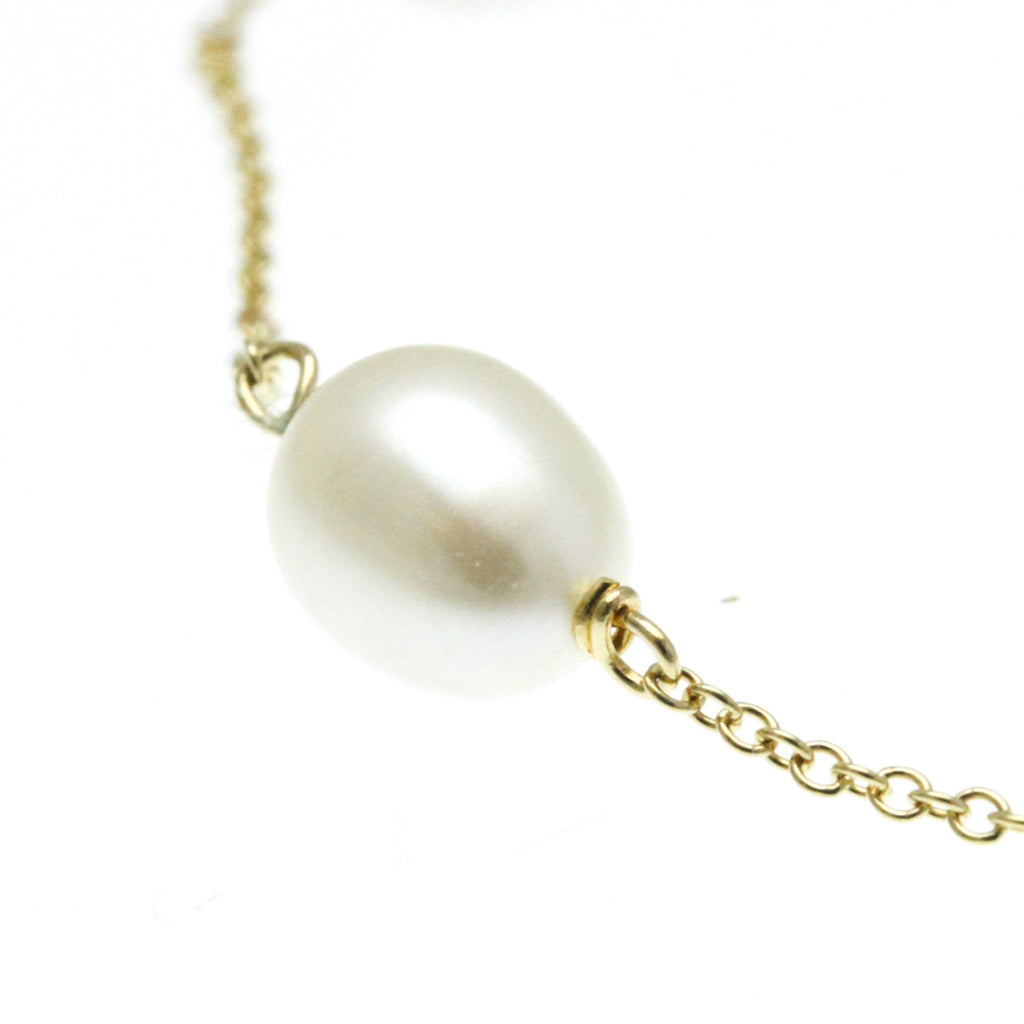 Elsa Peretti Diamonds By The Yard Pendant Necklace 18K Yellow Gold