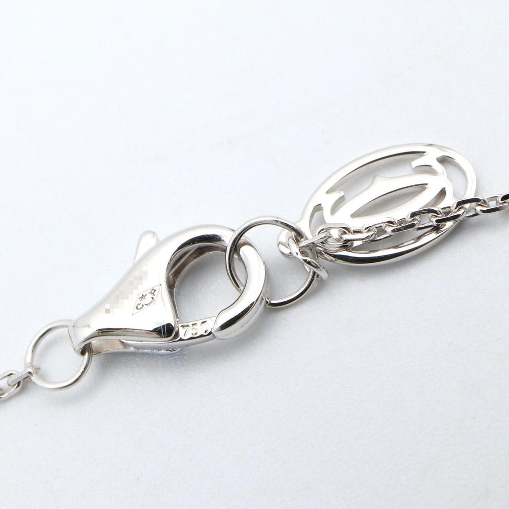 Amour Pendant Necklace 18K White Gold with Diamonds