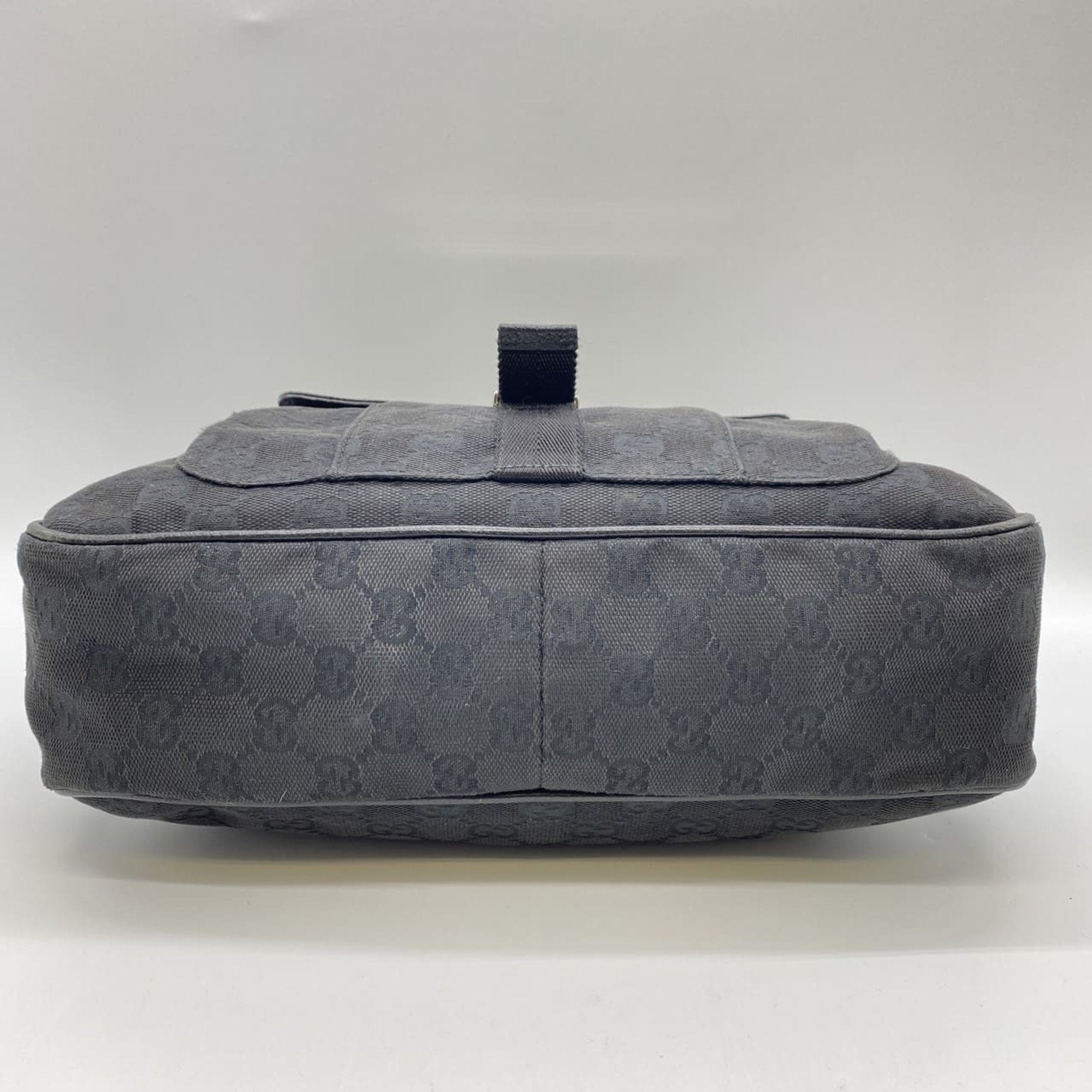 Web Strap Diaper Bag GG Canvas