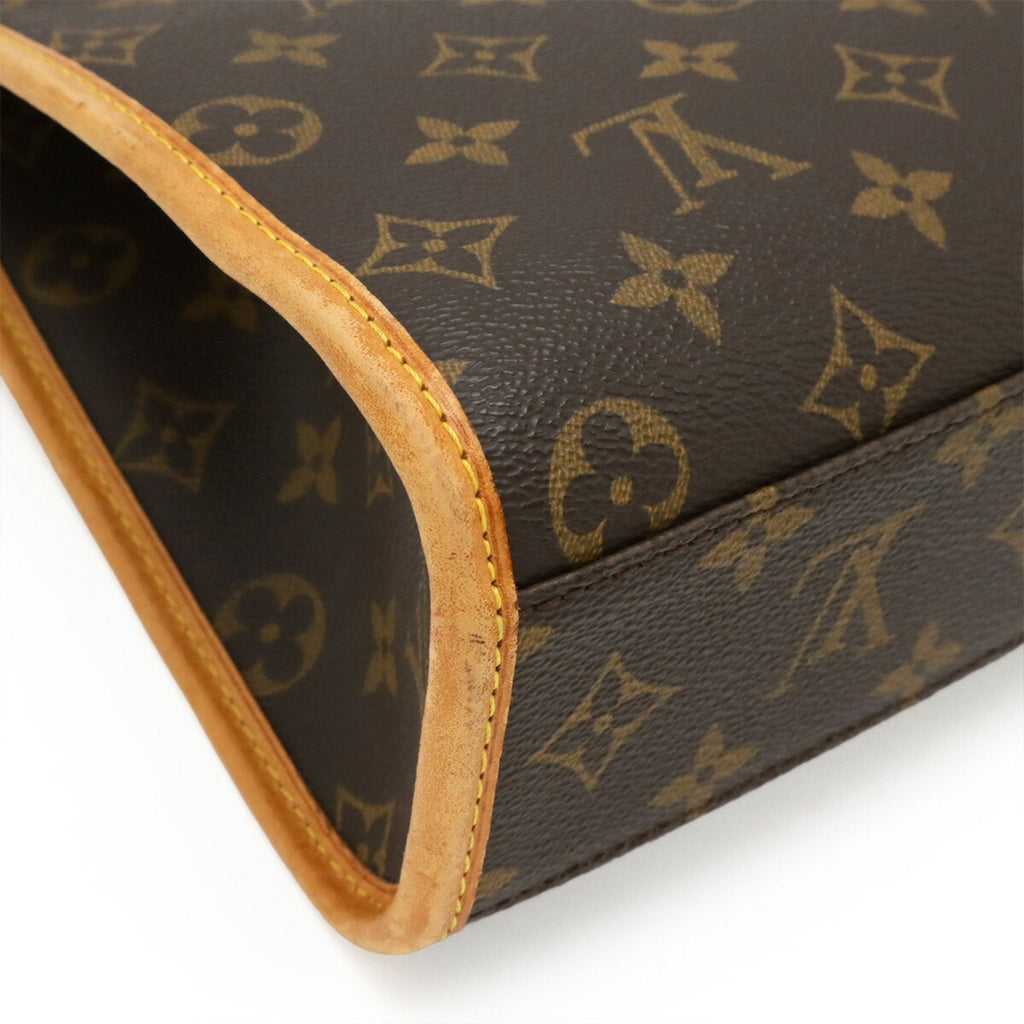 Beverly Briefcase Monogram Canvas PM