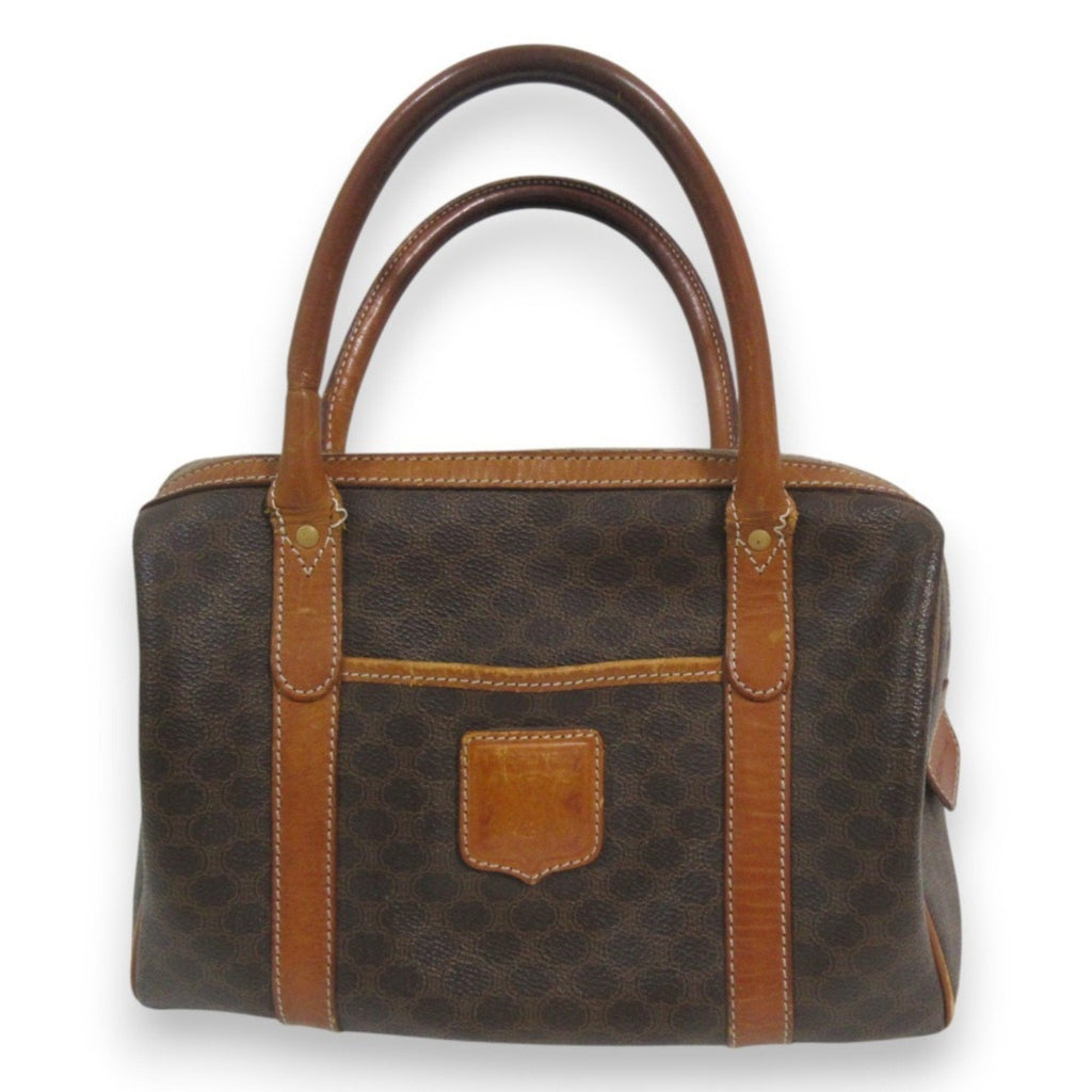 Boston Bag Triomphe Coated Canvas Small