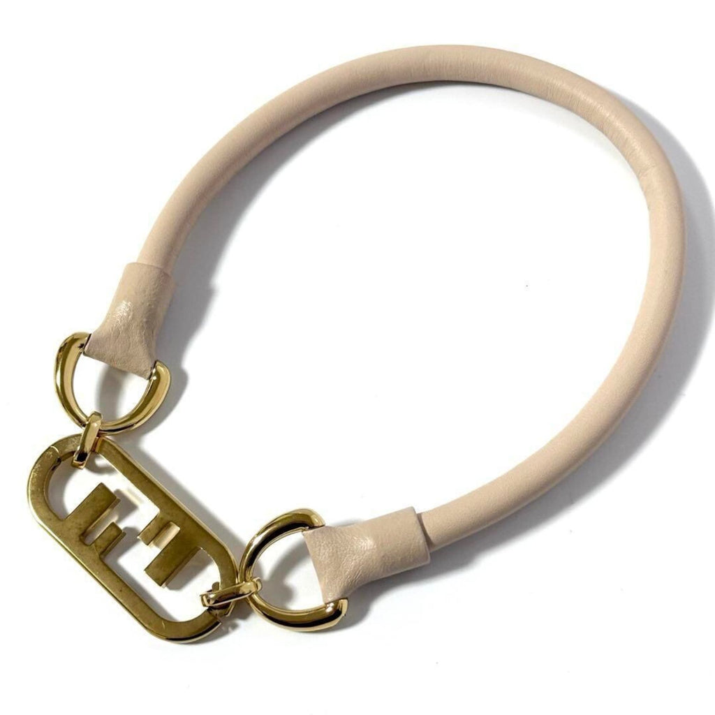 Orlock Pendant Necklace Leather and Metal