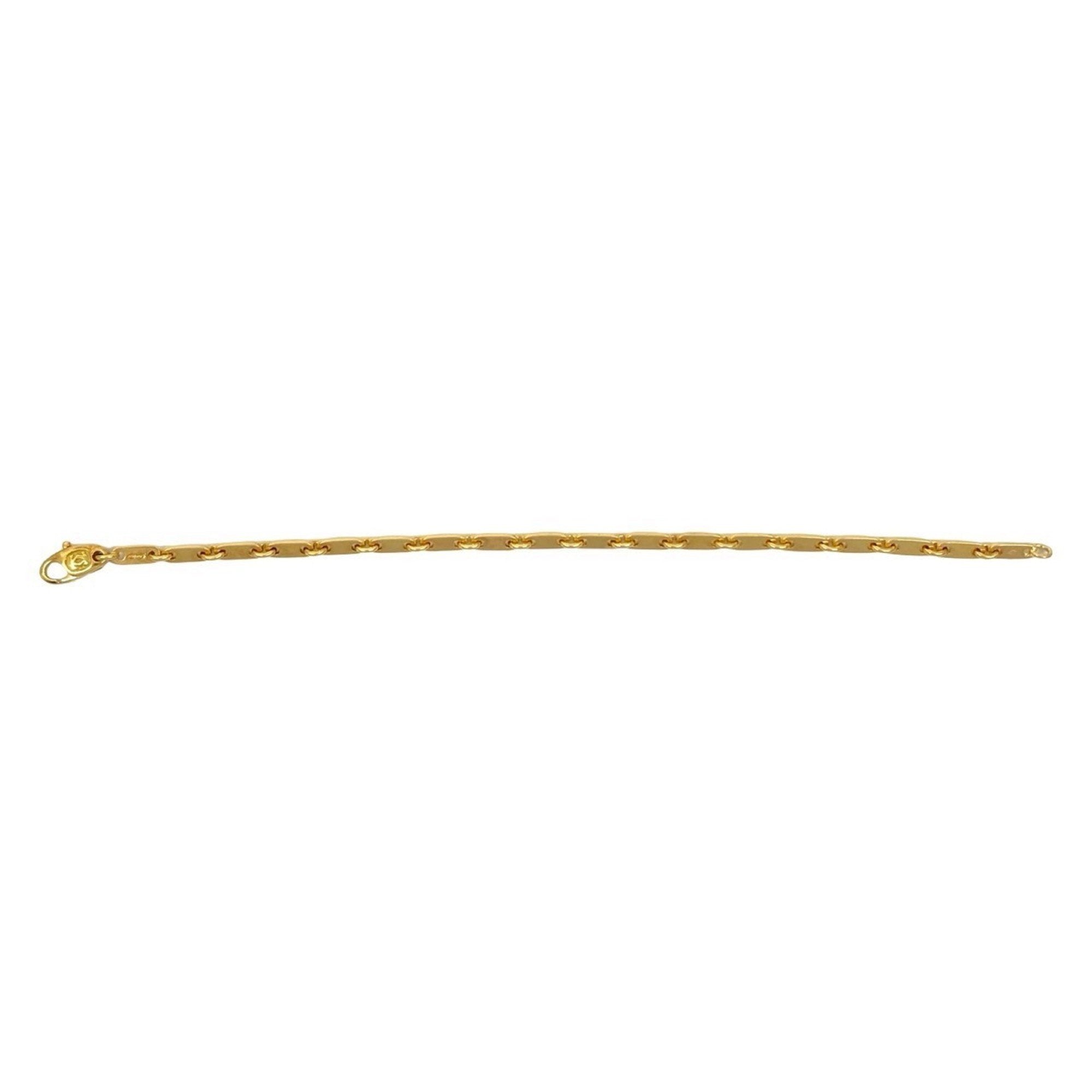 Figaro Chain Bracelet 18K Gold