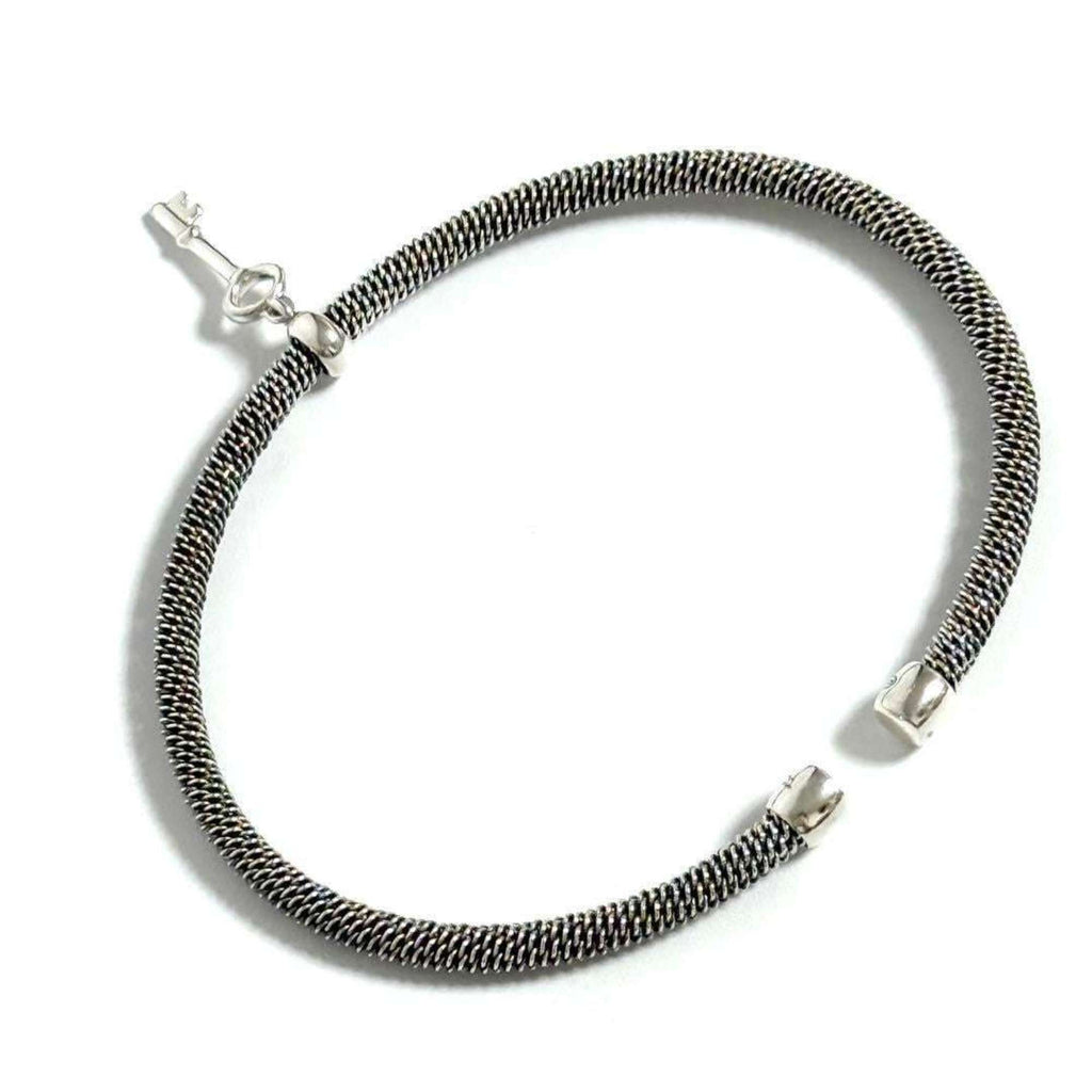 Key Bracelet Sterling Silver