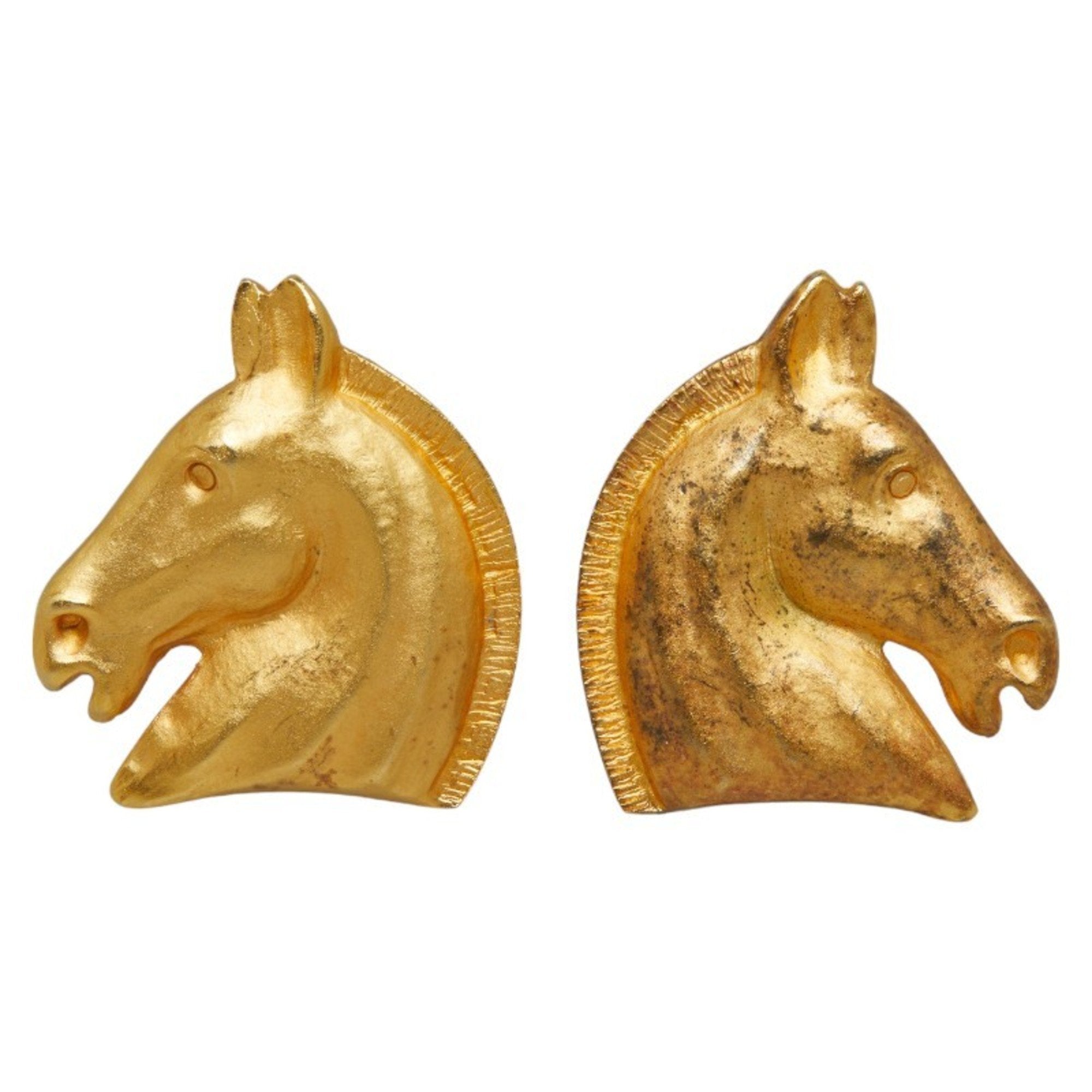 Clip-On Earrings Clip-On Gold-Tone Metal