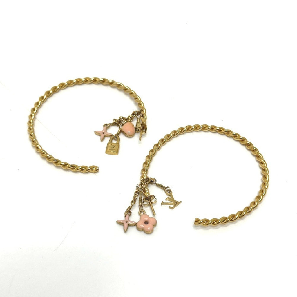 Earrings Hoop Gold-Tone Metal