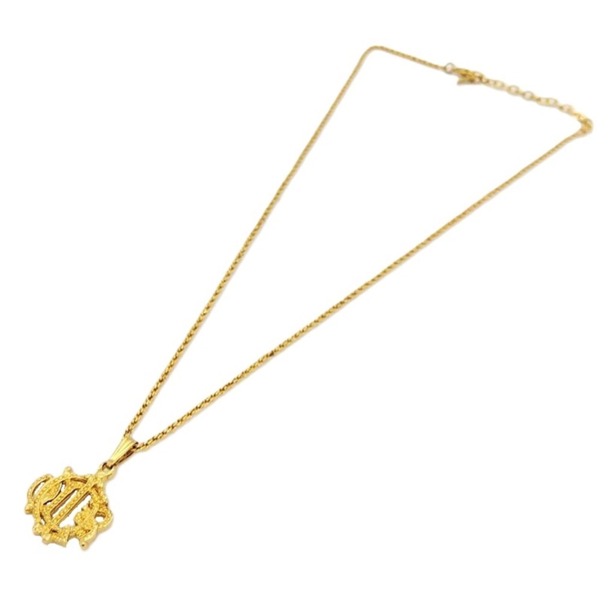 Old Emblem Pendant Necklace GP