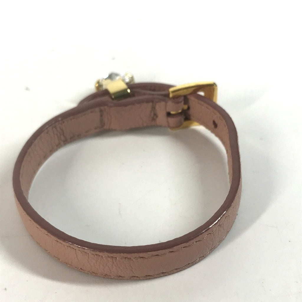 Bracelet Leather Pink