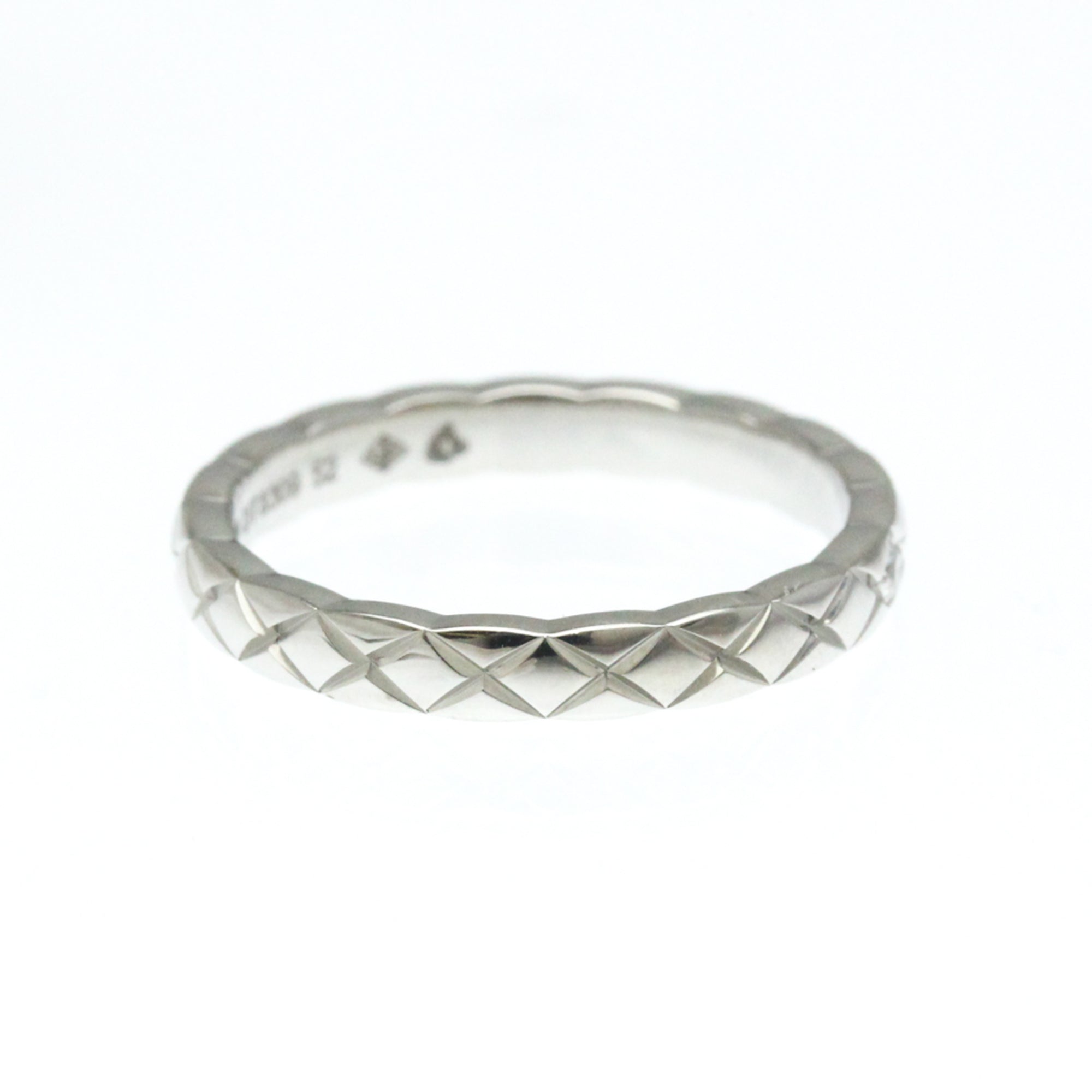 Coco Crush Ring Platinum Mini with Diamond