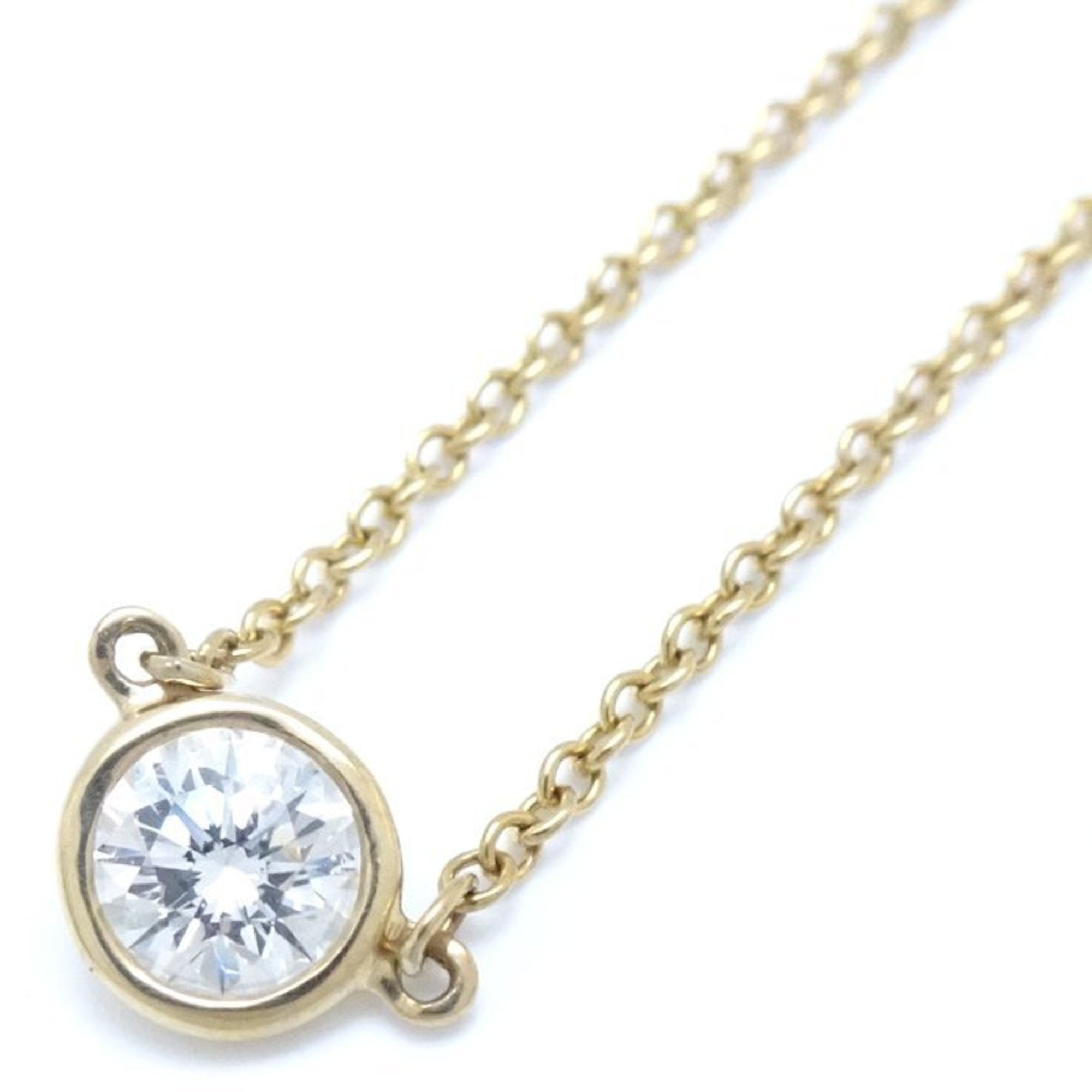 Elsa Peretti Pendant Necklace 18K Yellow Gold 5mm