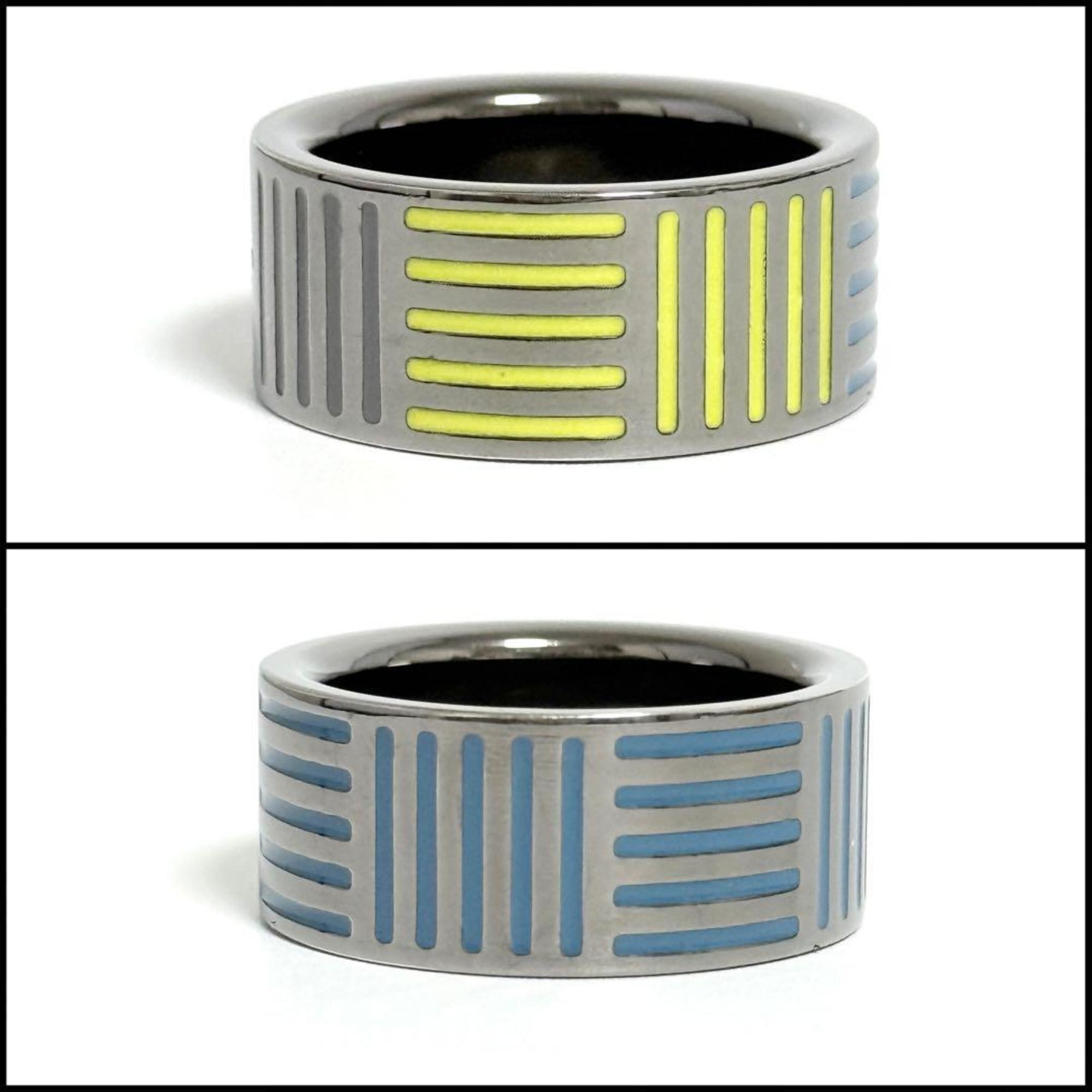Berg Damier Colors Ring Metal