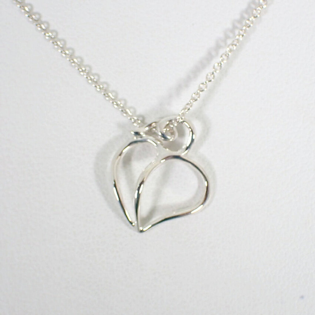 Heart Pendant Necklace Sterling Silver