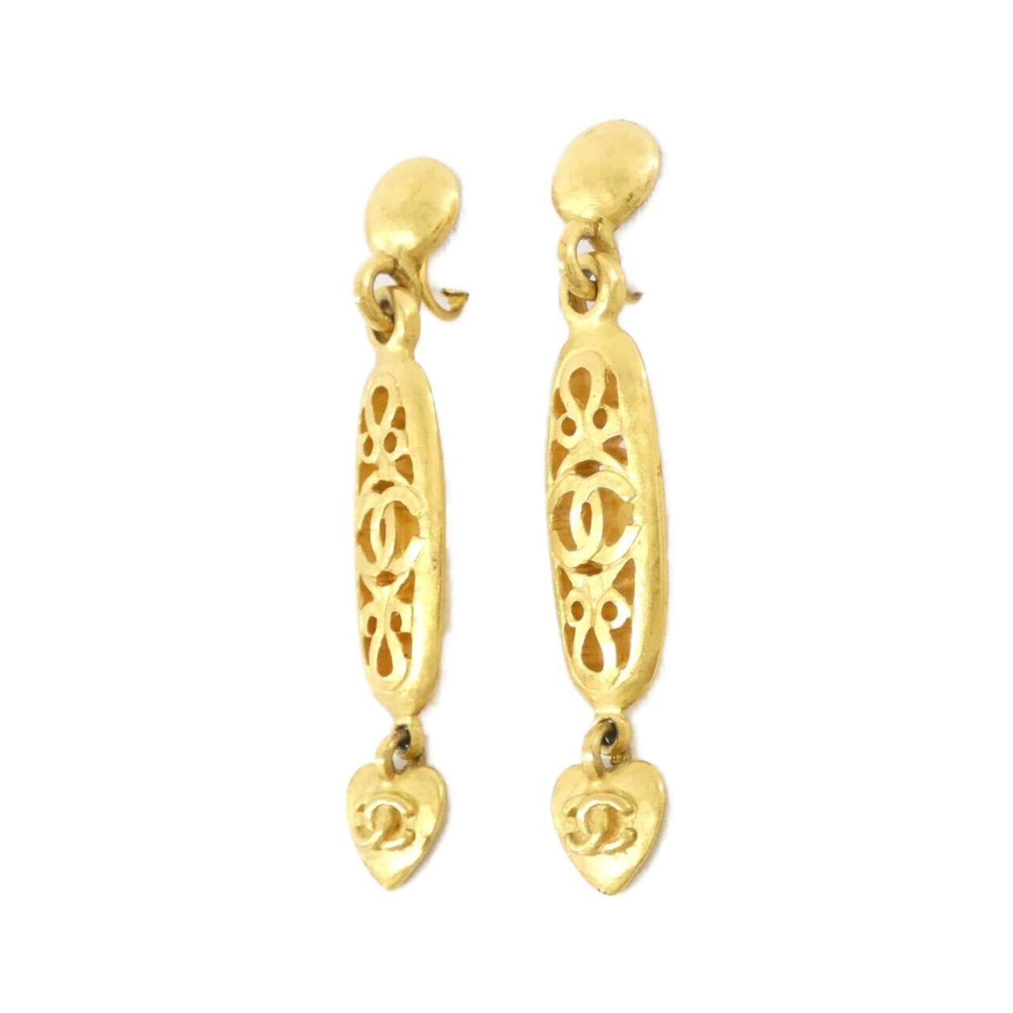 Clip-On Earrings Clip-On Gold-Tone Metal