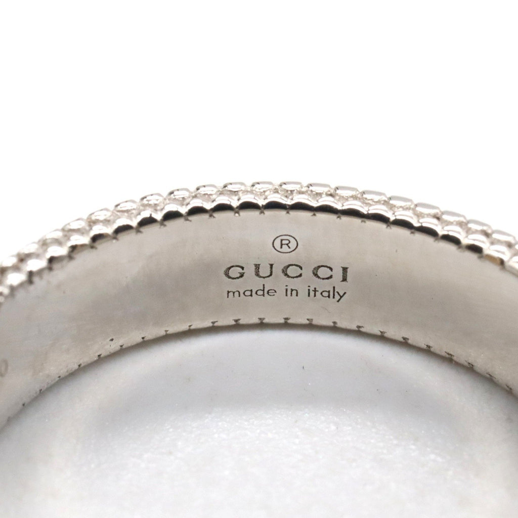 One Band Ring 18K White Gold With Diamonds