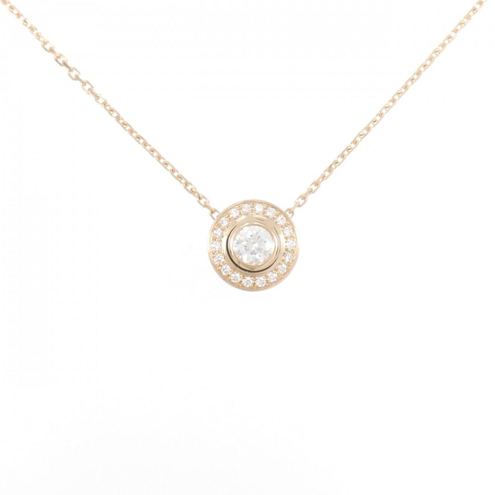 D'Amour Pendant Necklace 18K Rose Gold with Diamond