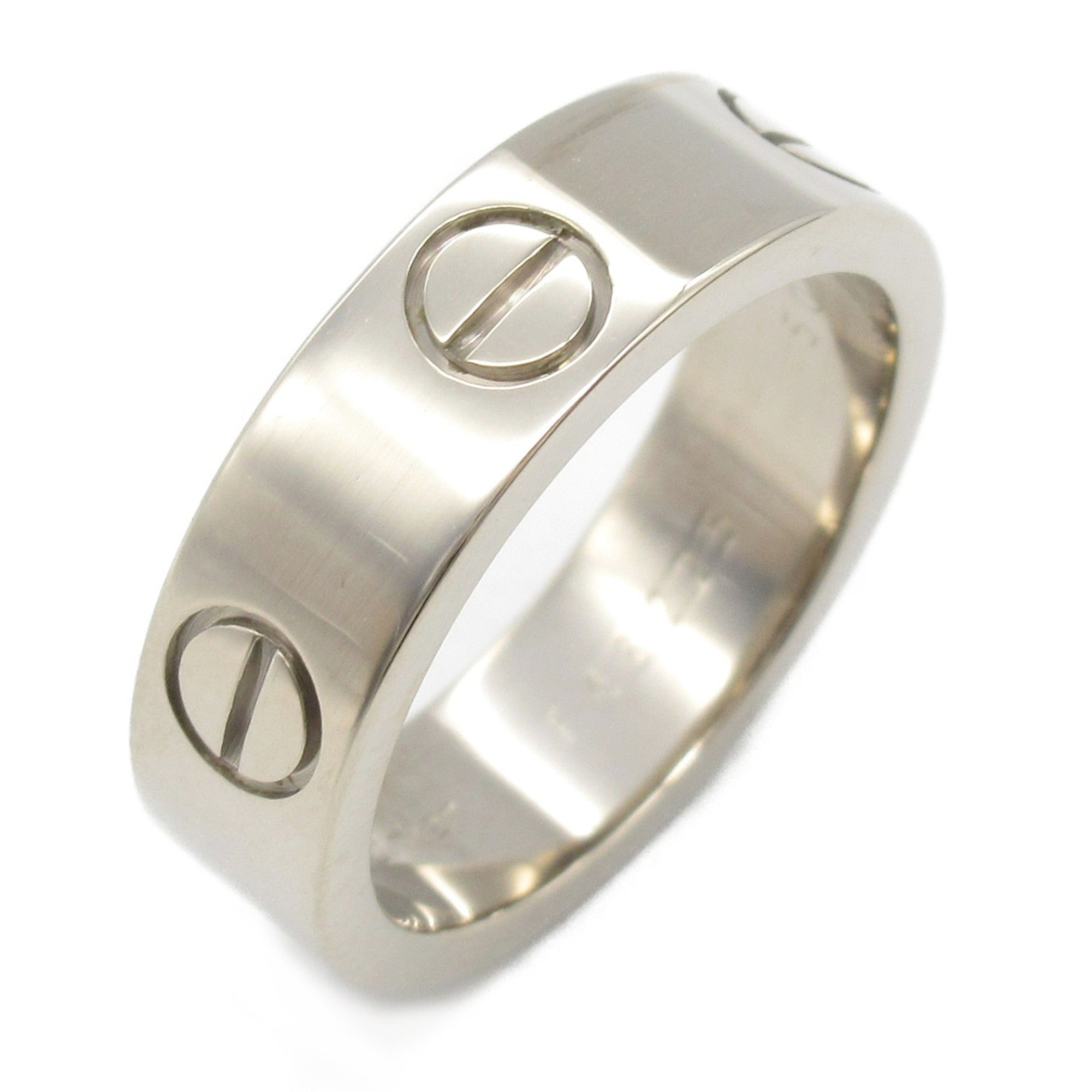Love Ring 18K White Gold