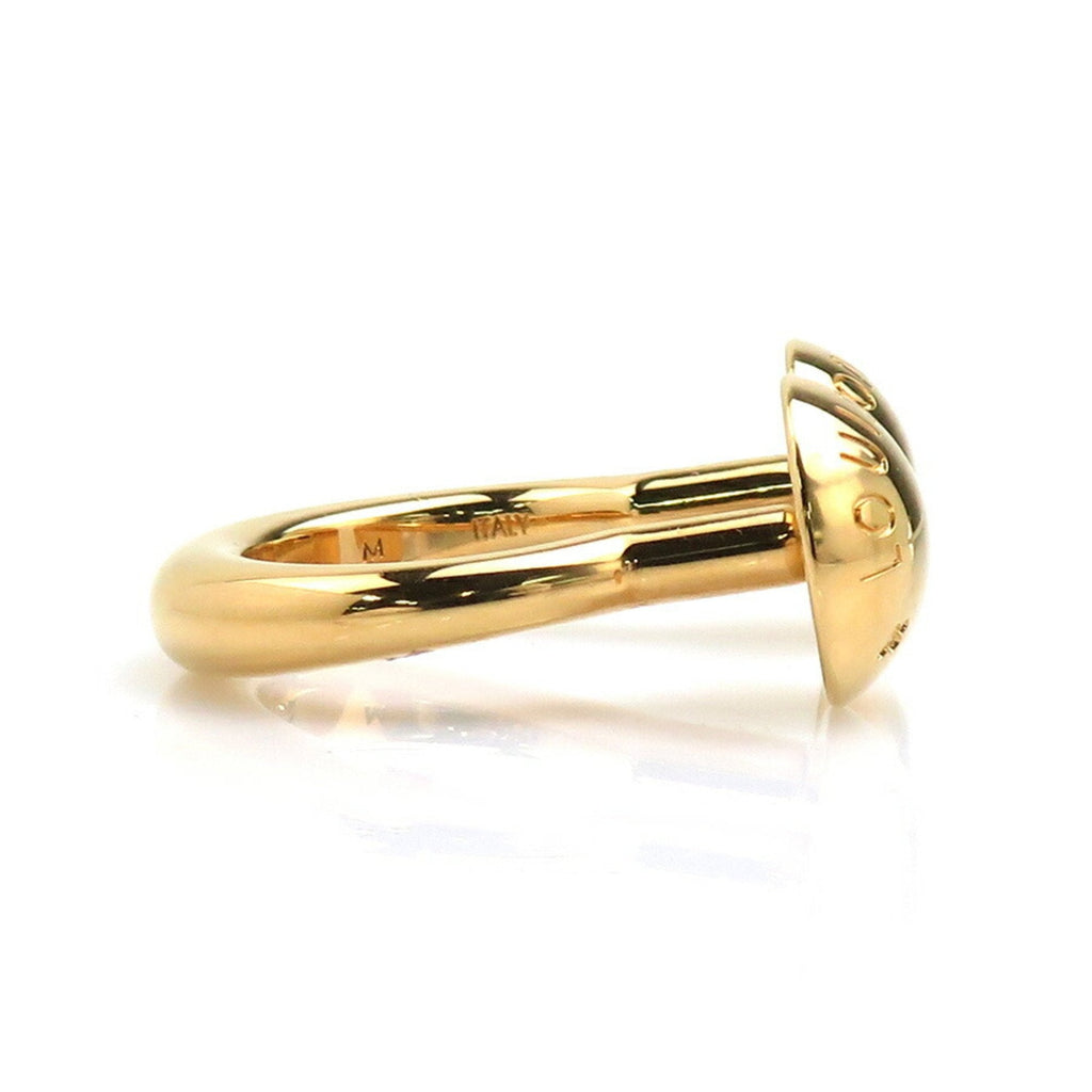 Berg Stud Band Ring Metal Gold