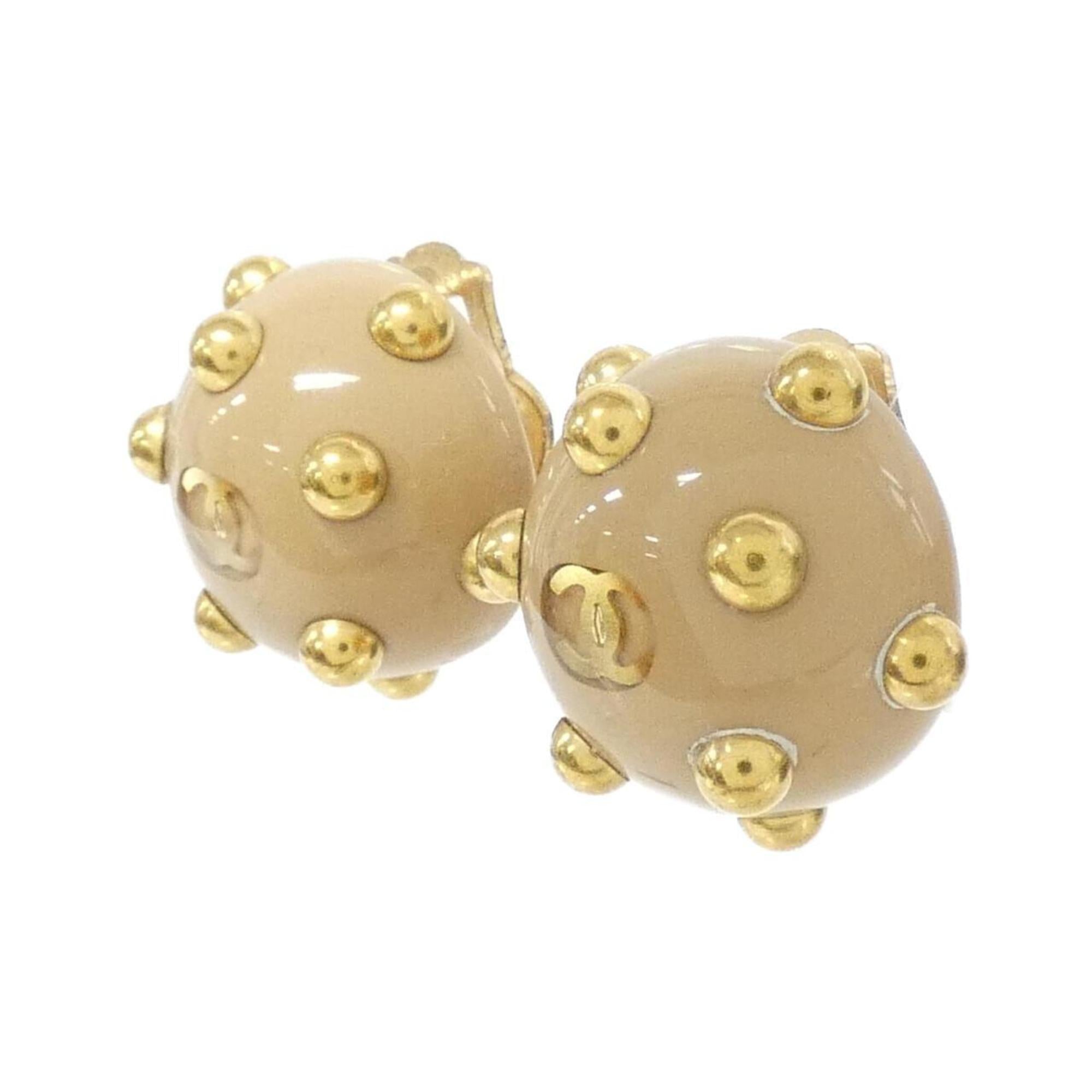 Clip-On Earrings Clip-On Gold-Tone Metal