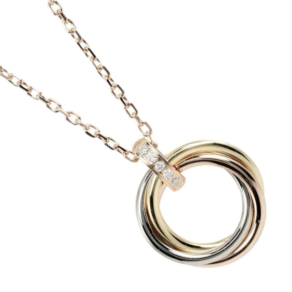 Trinity Pendant Necklace Sterling Silver