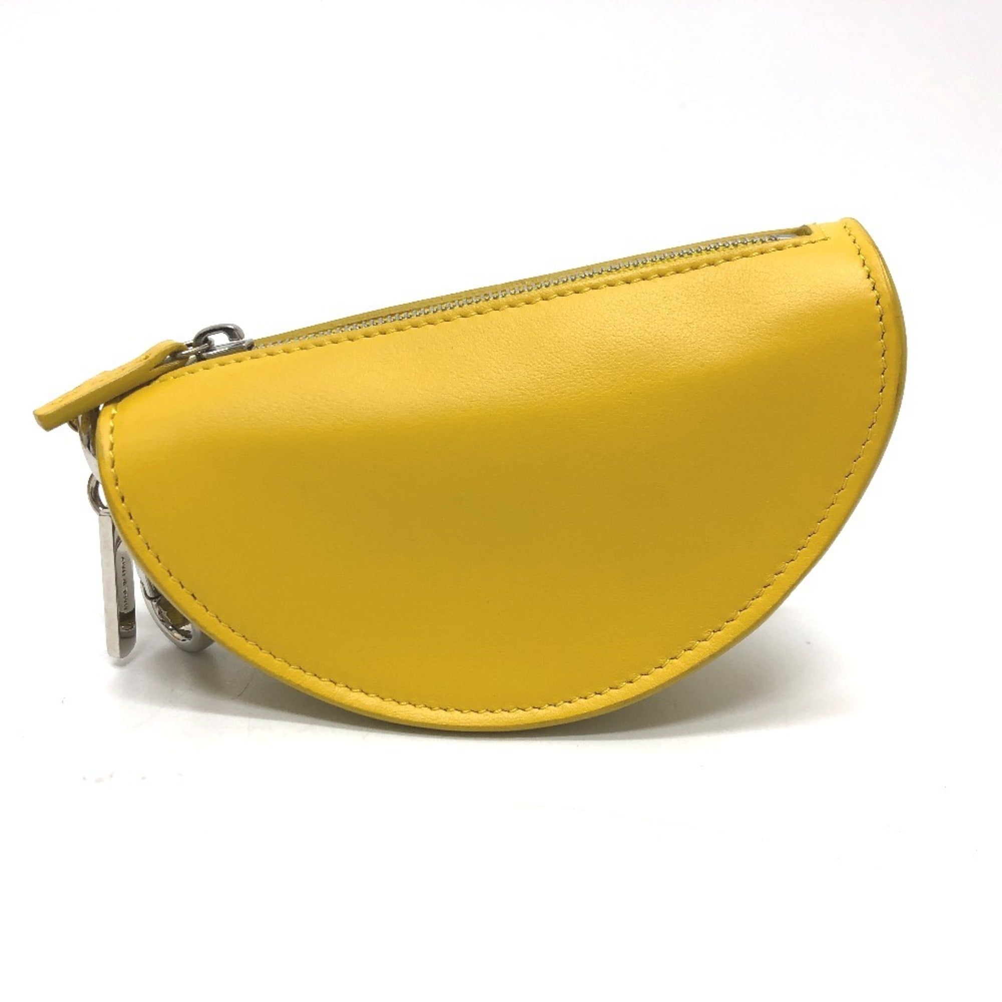 Bag Charm Leather Yellow Handbag Charm