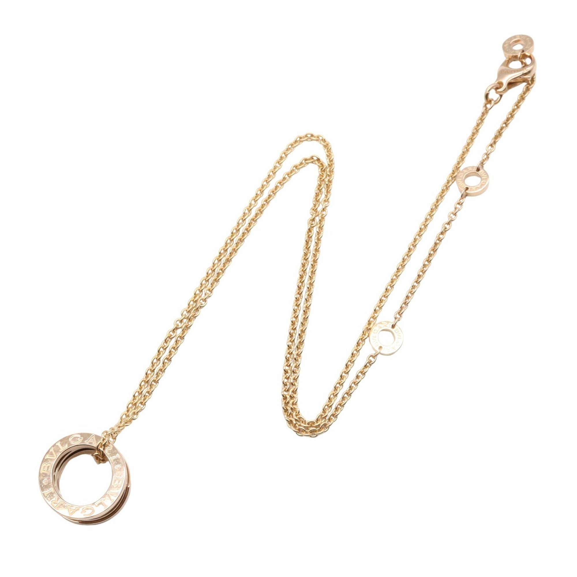 Pendant Necklace 18K Rose Gold and Ceramic