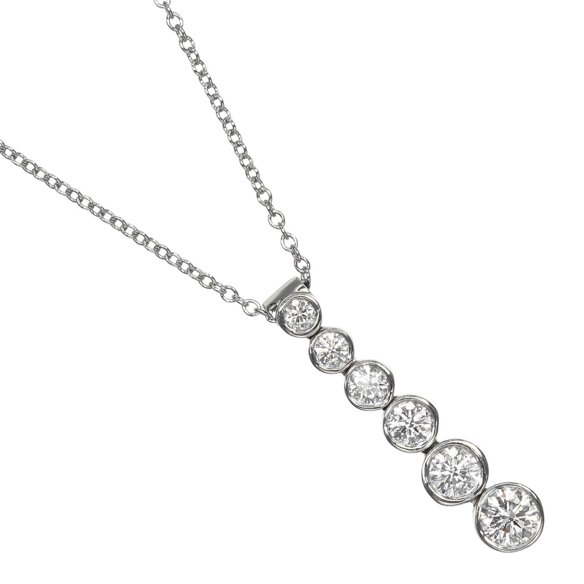 Pendant Necklace Platinum with Diamond