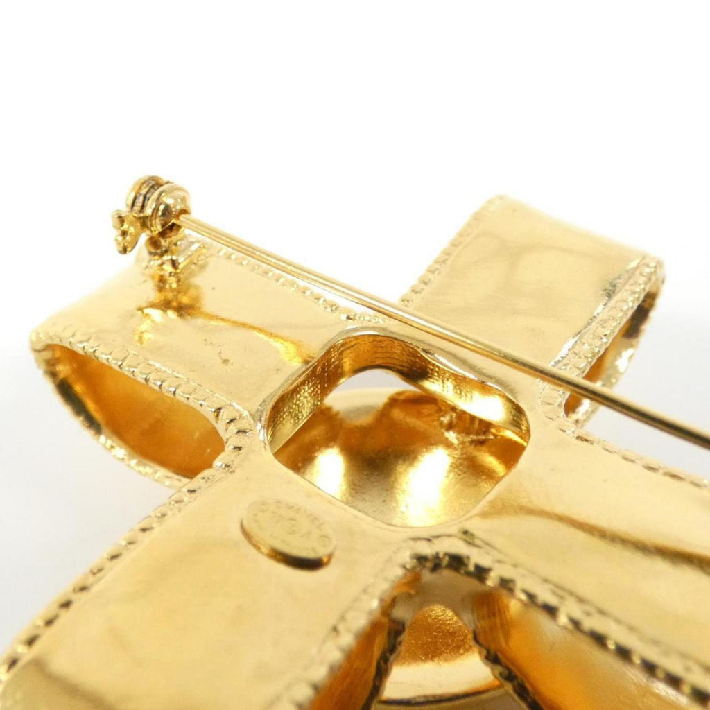 Brooch Gold-Tone Metal