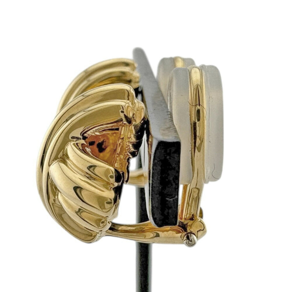 Clip-On Earrings Clip-On 18K Yellow Gold