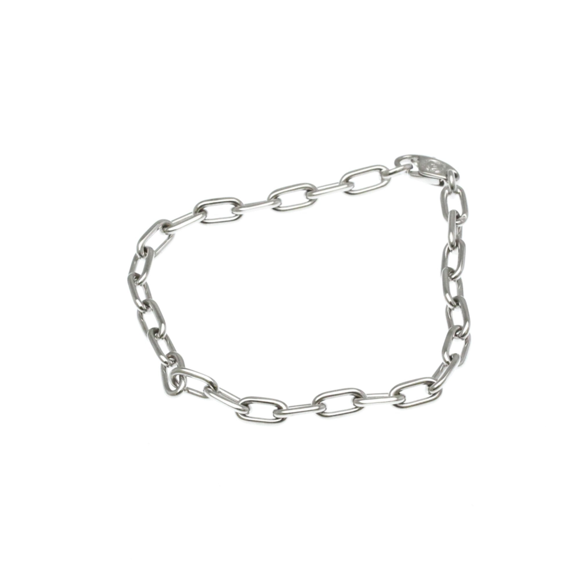Link Bracelet 18K White Gold