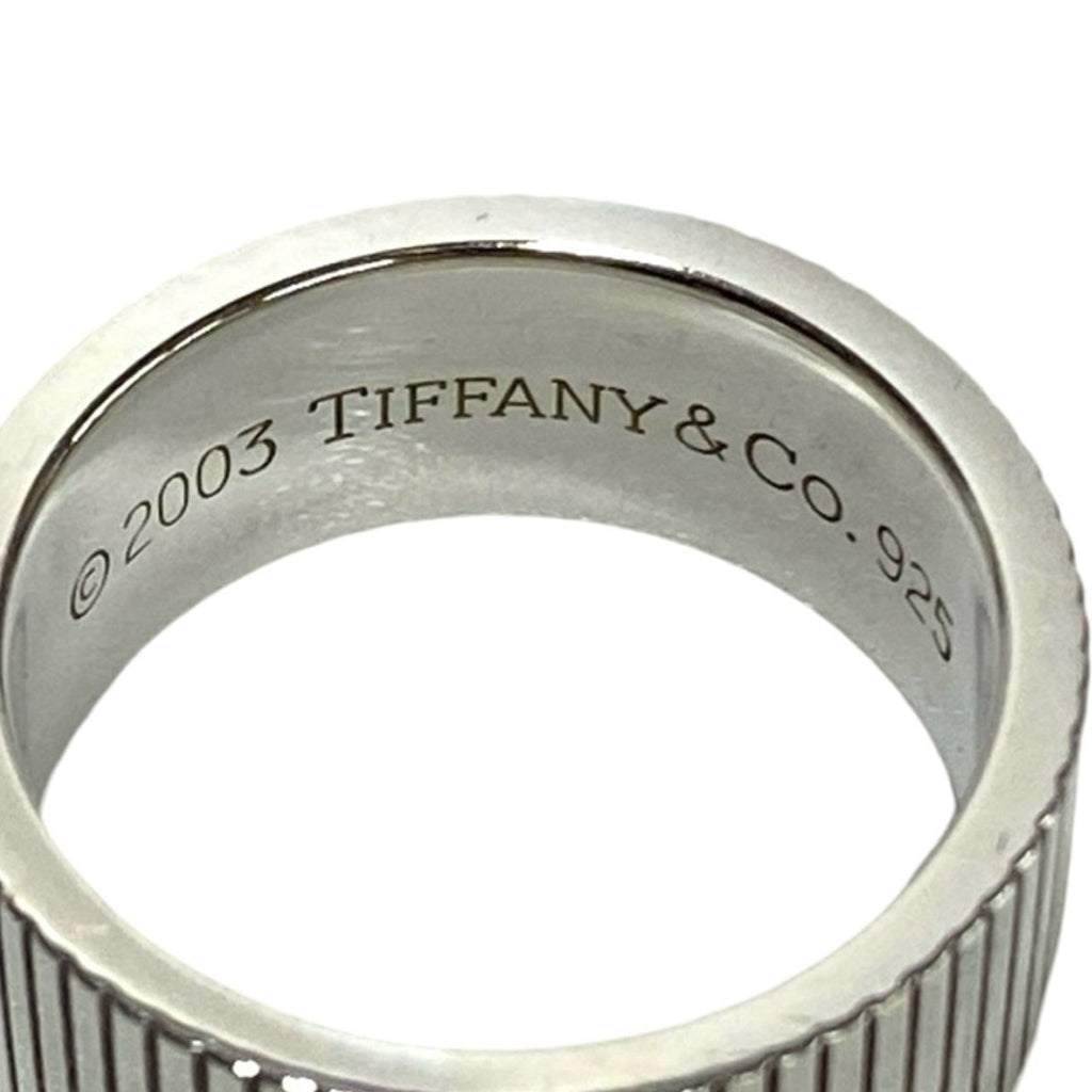 Coin Edge Ring Sterling Silver