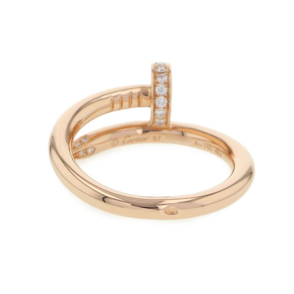 Juste un Clou Ring 18K Rose Gold with Diamond