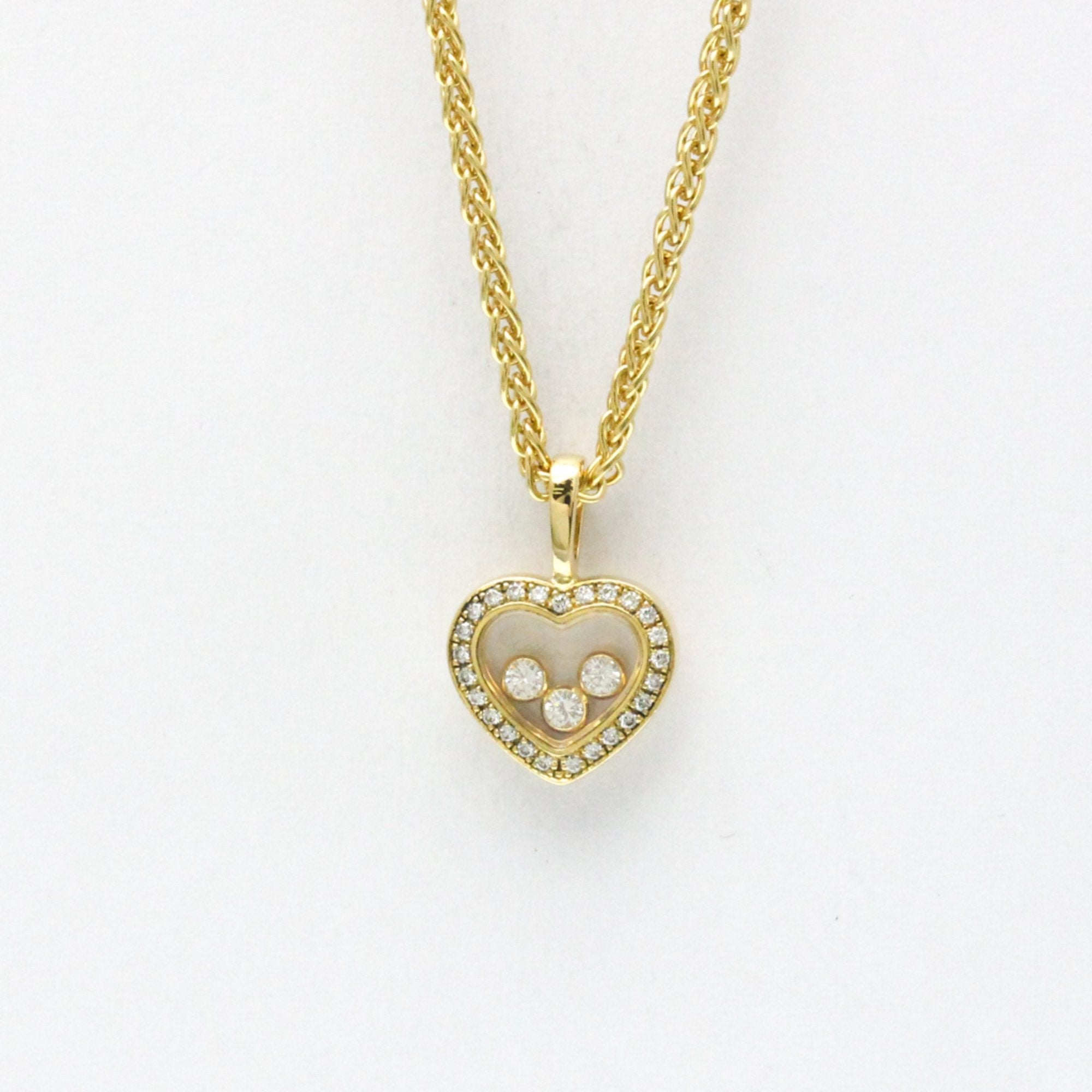 Pendant Necklace 18K Yellow Gold with Diamond