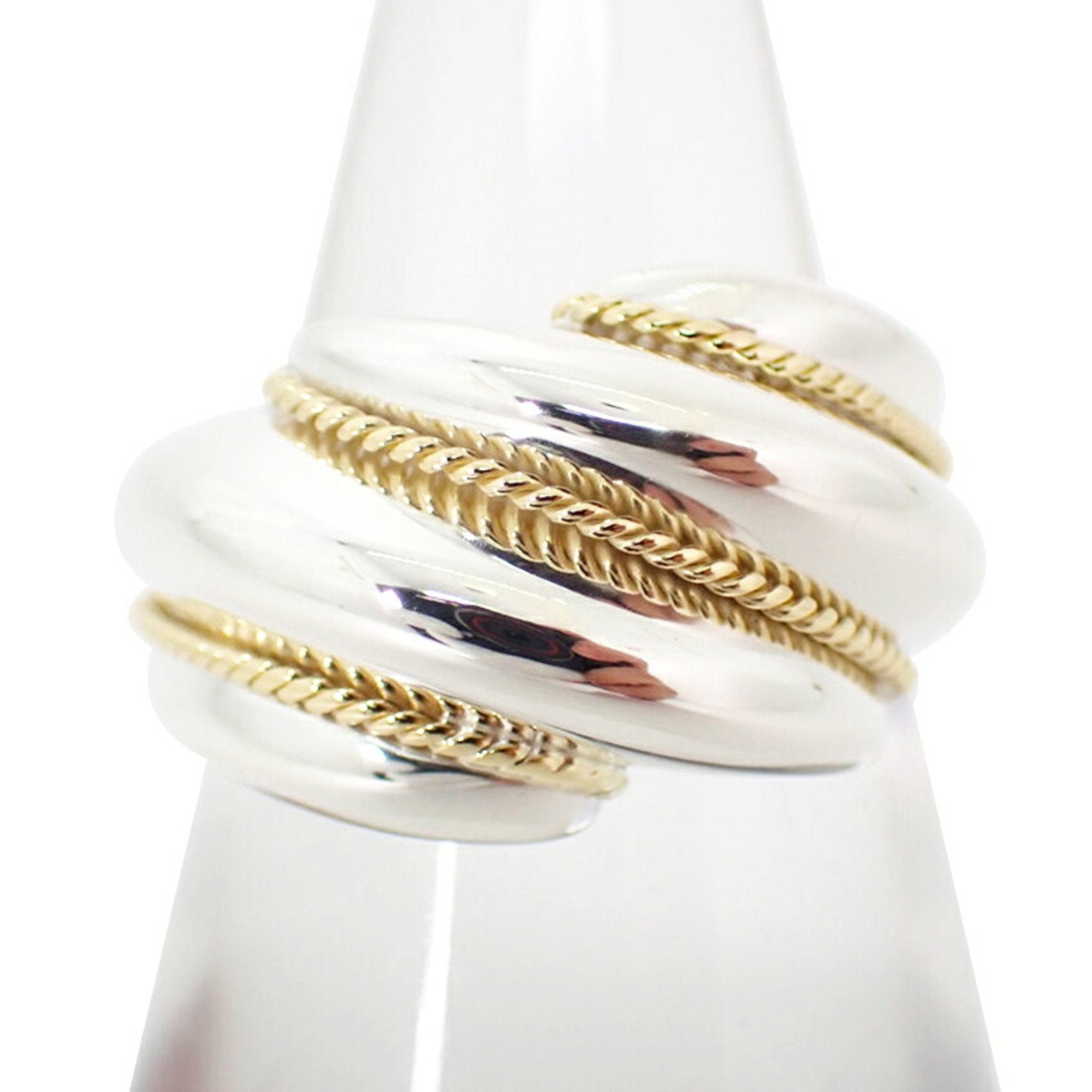 Ring Sterling Silver and 18K Yellow Gold