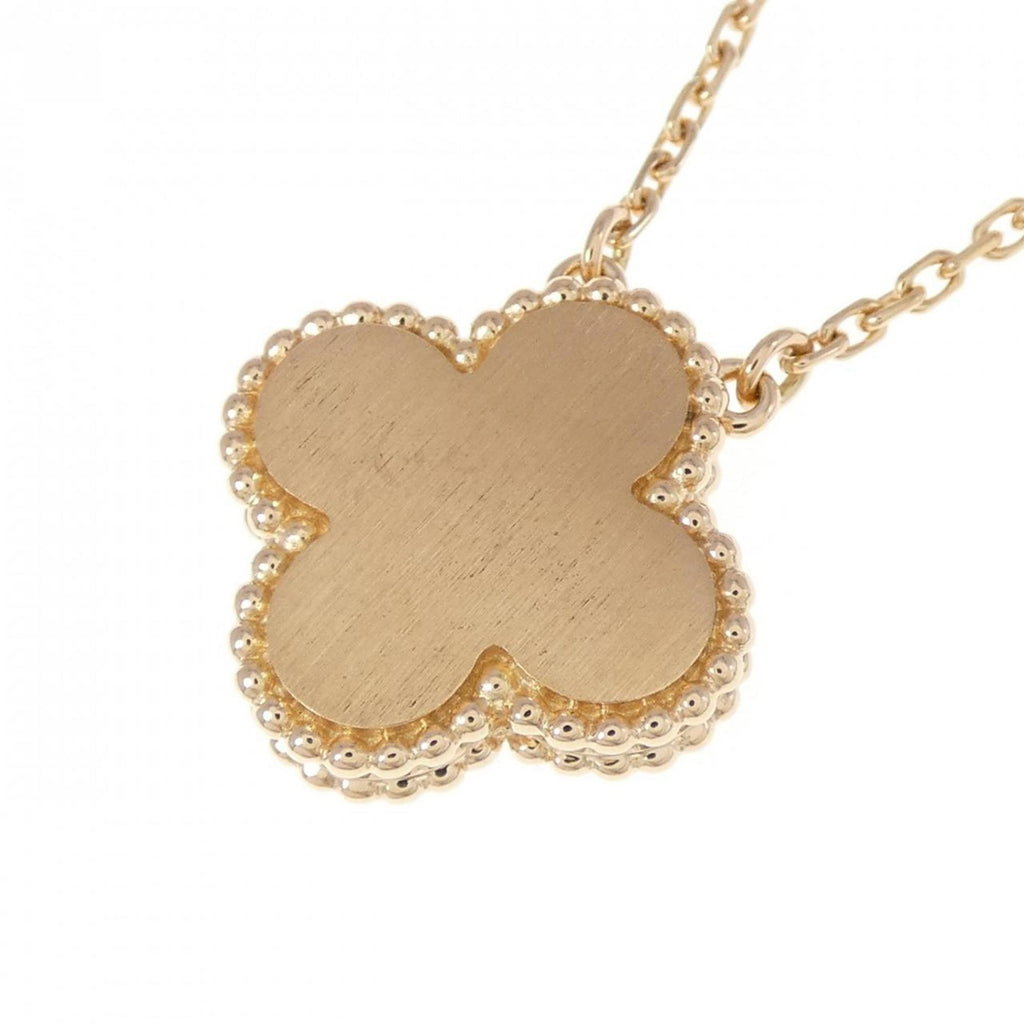 Vintage Alhambra Pendant Necklace 18K Rose Gold