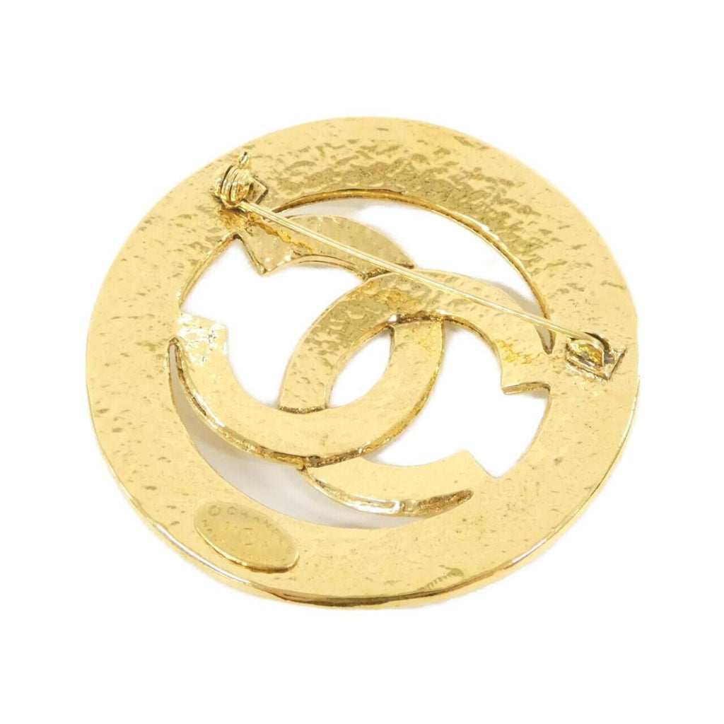 Brooch Gold-Tone Metal