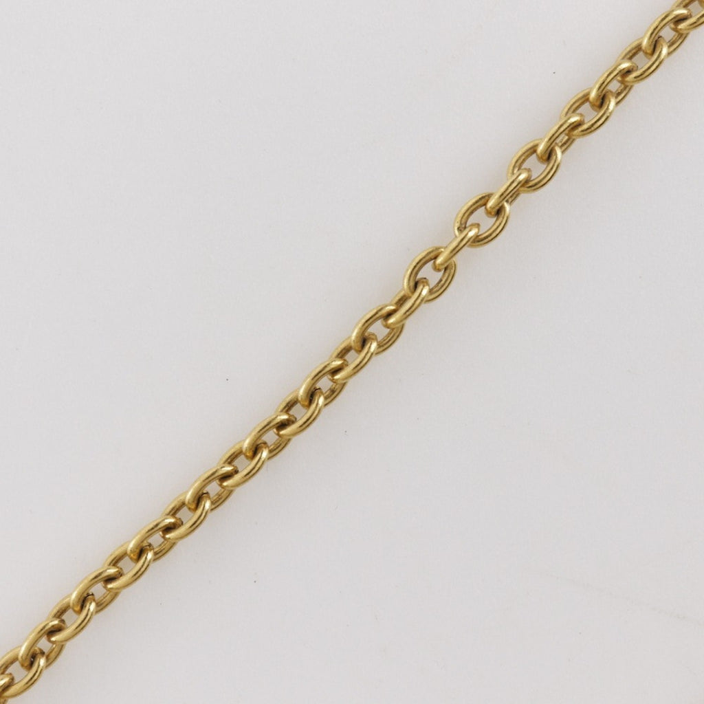 CC Logo Pendant Necklace Metal