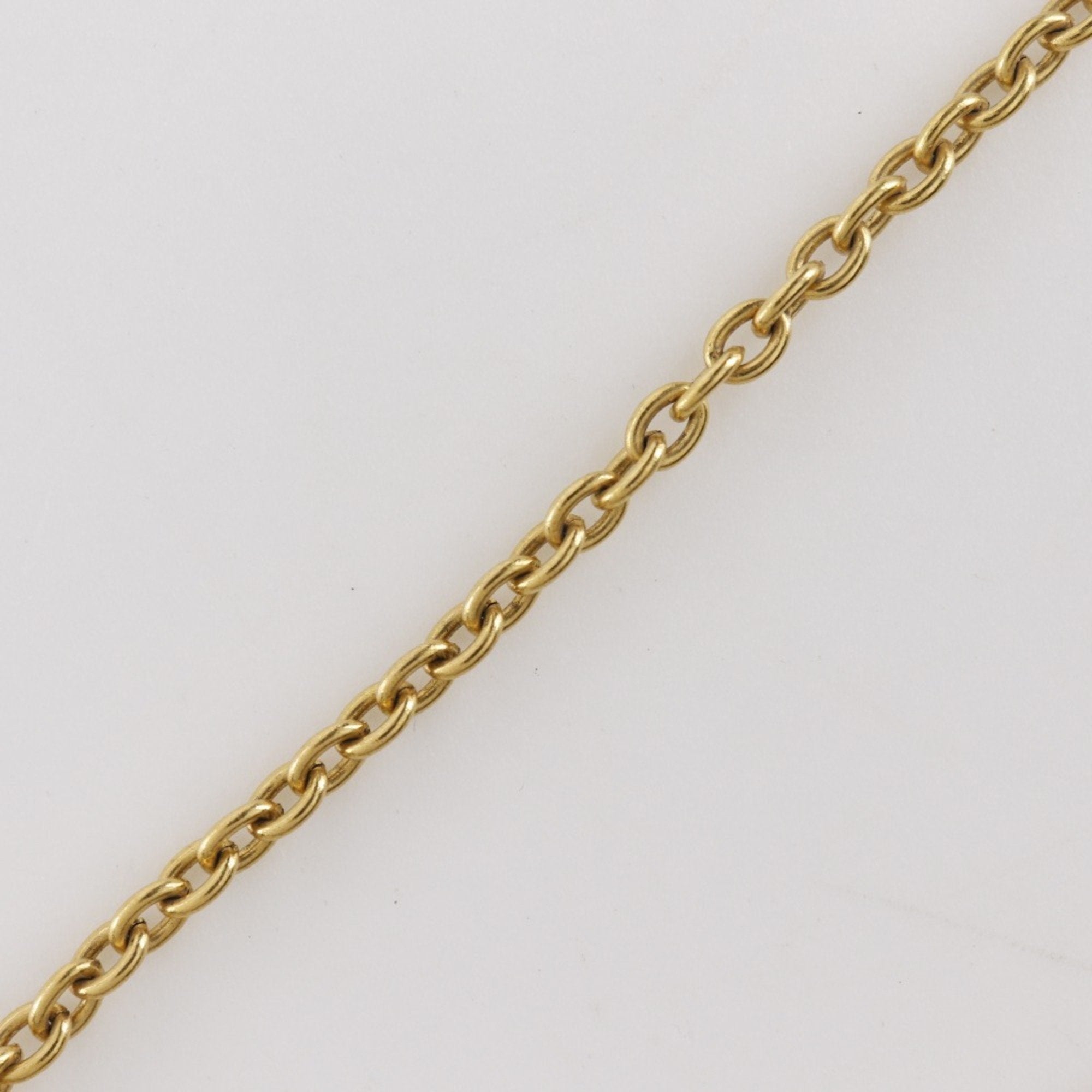 CC Logo Pendant Necklace Metal