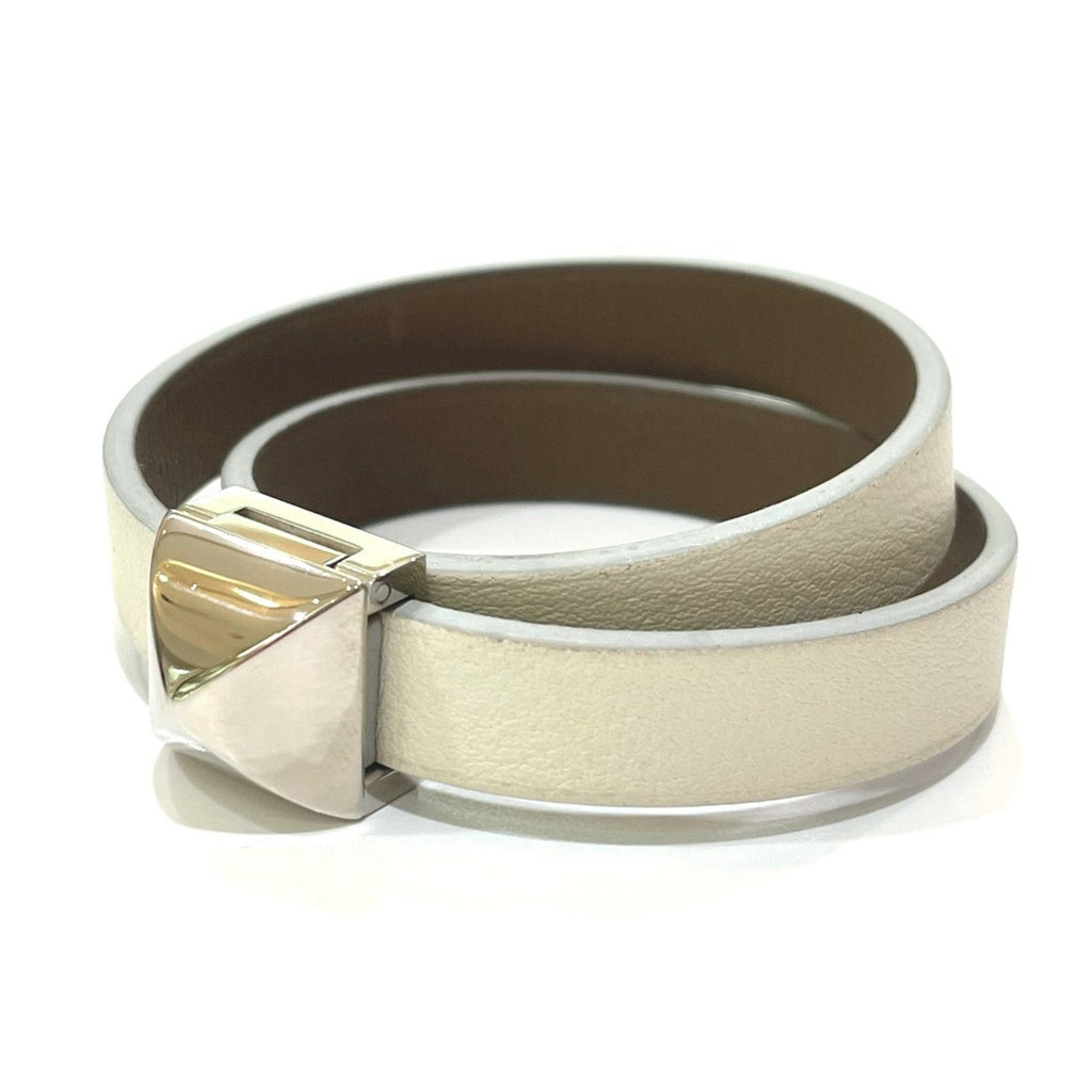 Medor Bracelet Swift Leather White