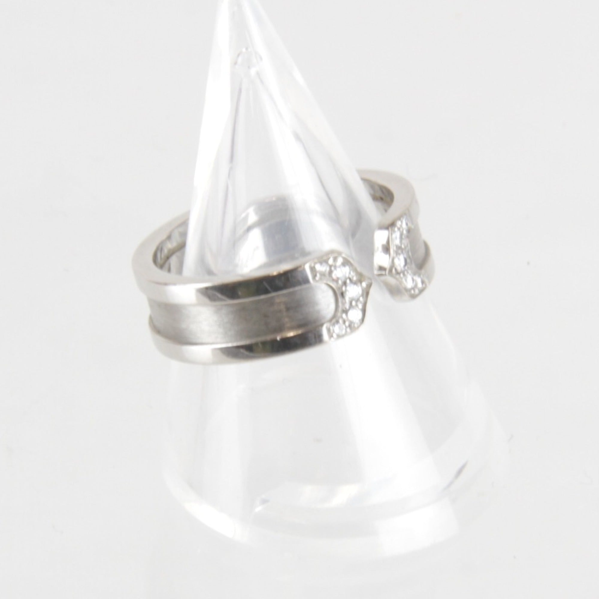 Ring 18K White Gold with Diamond