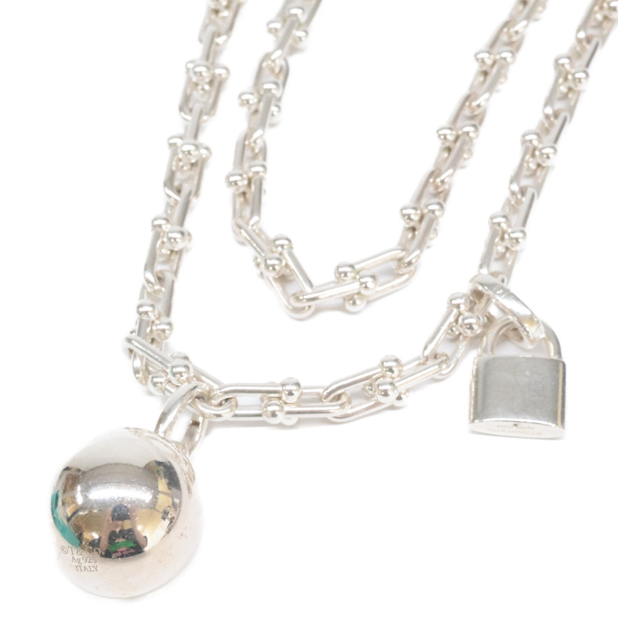 Pendant Necklace Sterling Silver Small