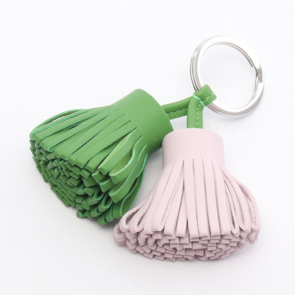 Charm Agneau Milo Green and Pink Handbag Charm