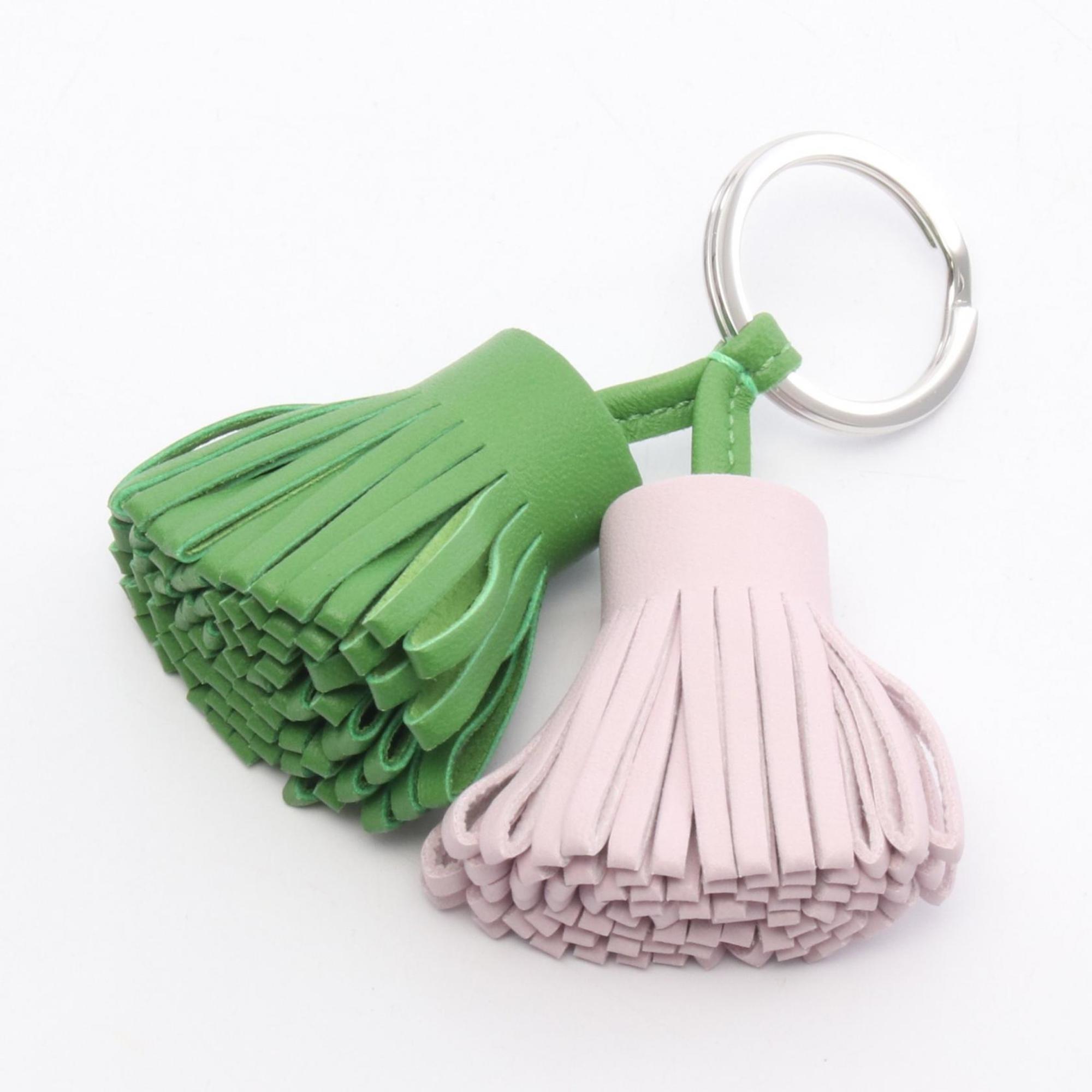 Charm Agneau Milo Green and Pink Handbag Charm