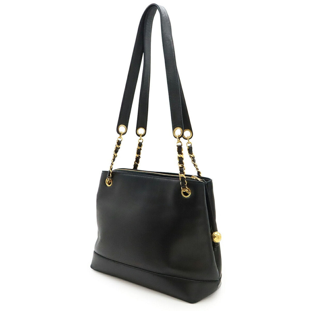 Vintage Timeless Chain Shoulder Bag Lambskin Medium