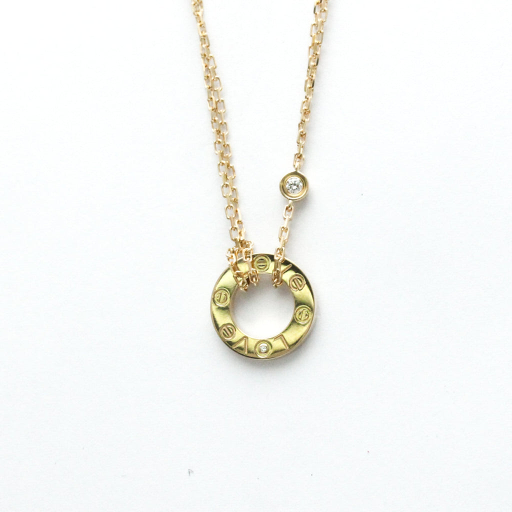 Pendant Necklace 18K Yellow Gold with Diamond