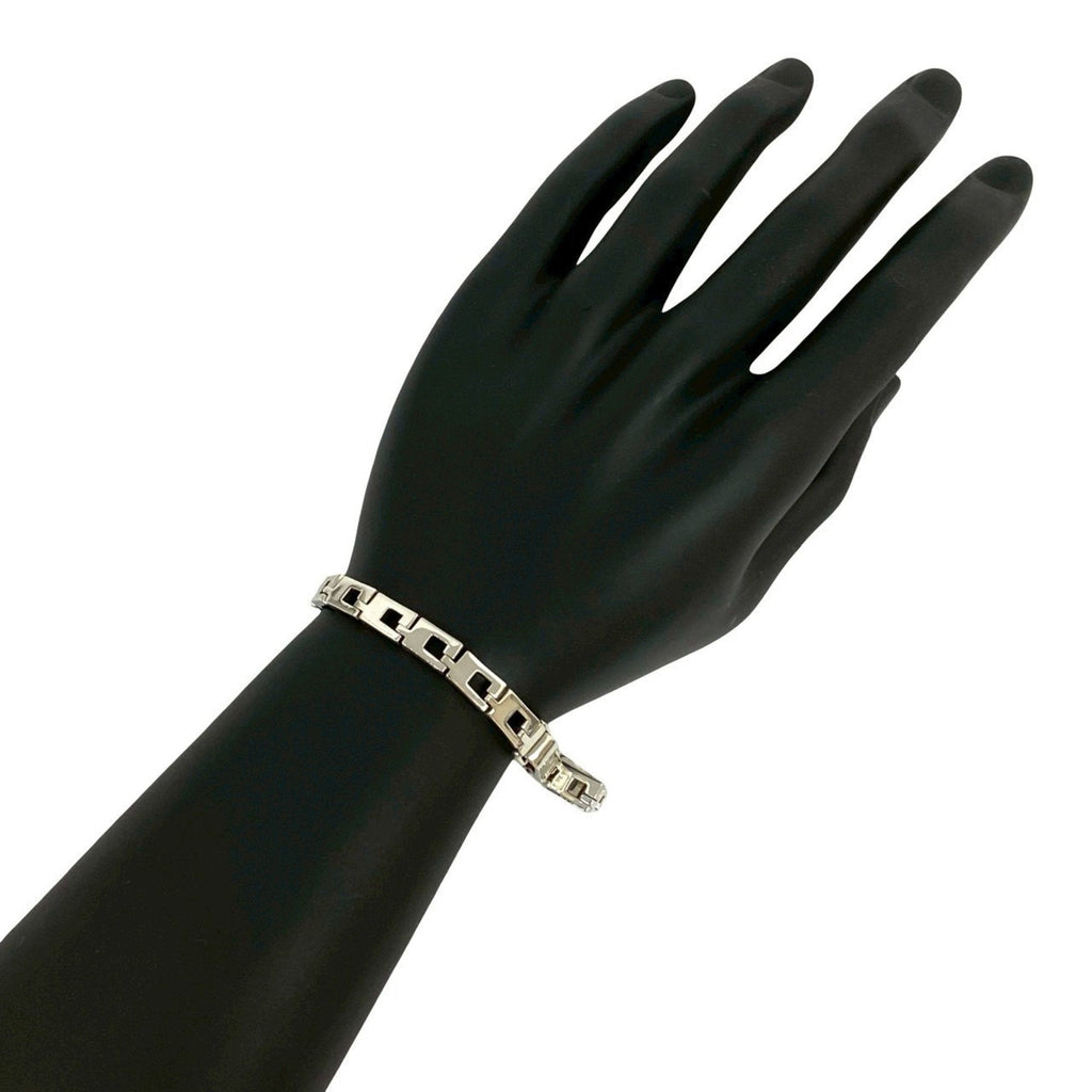 G Shape Bracelet Sterling Silver