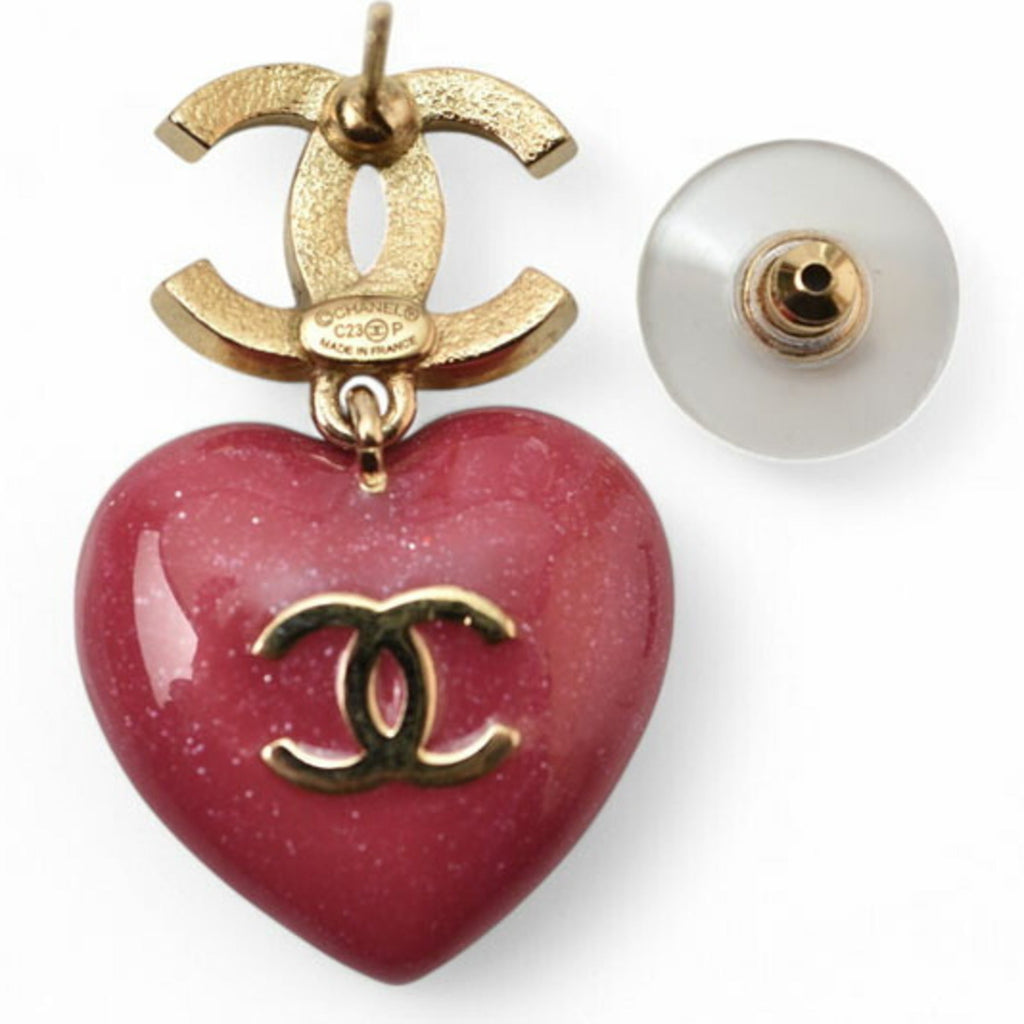 Earrings Gold-Tone Metal