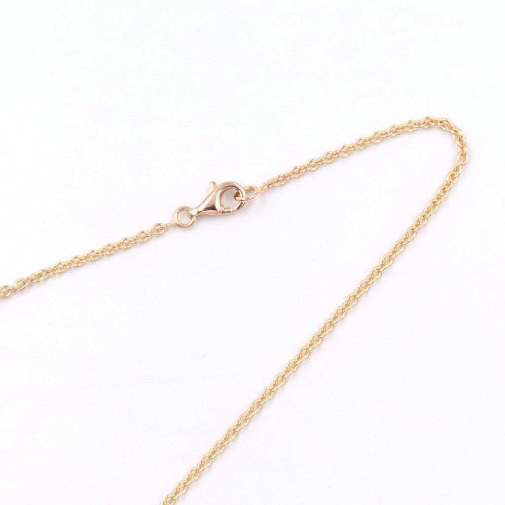 Love Pendant Necklace 18K Rose Gold