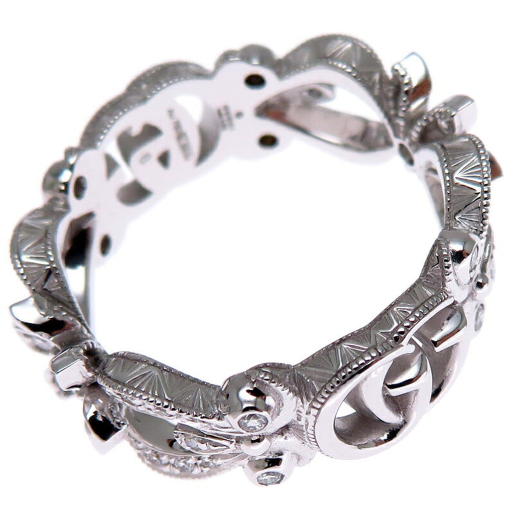 Ring 18K White Gold with Diamond