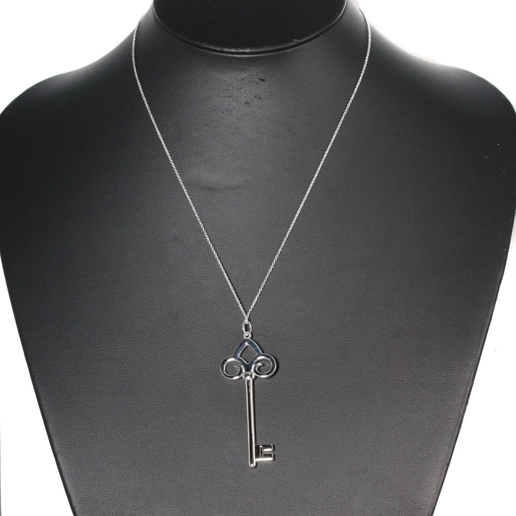 Fleur De L'Ski Pendant Necklace Sterling Silver